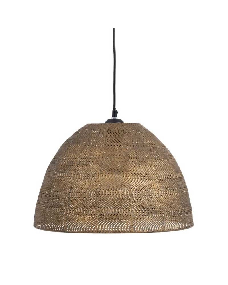 Ceiling lamp 37cm brass finished iron E27