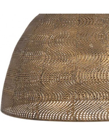 Ceiling lamp 37cm brass finished iron E27