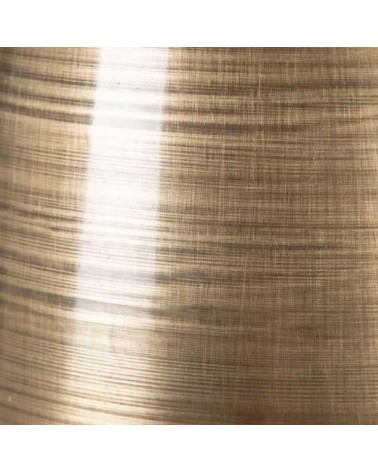 Lámpara de techo 22cm de hierro acabado latón E27