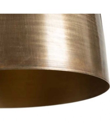 Ceiling lamp 22cm brass finished iron E27