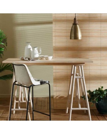 Ceiling lamp 22cm brass finished iron E27