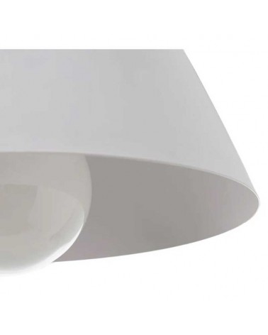 Ceiling lamp 36cm white finish metal E27
