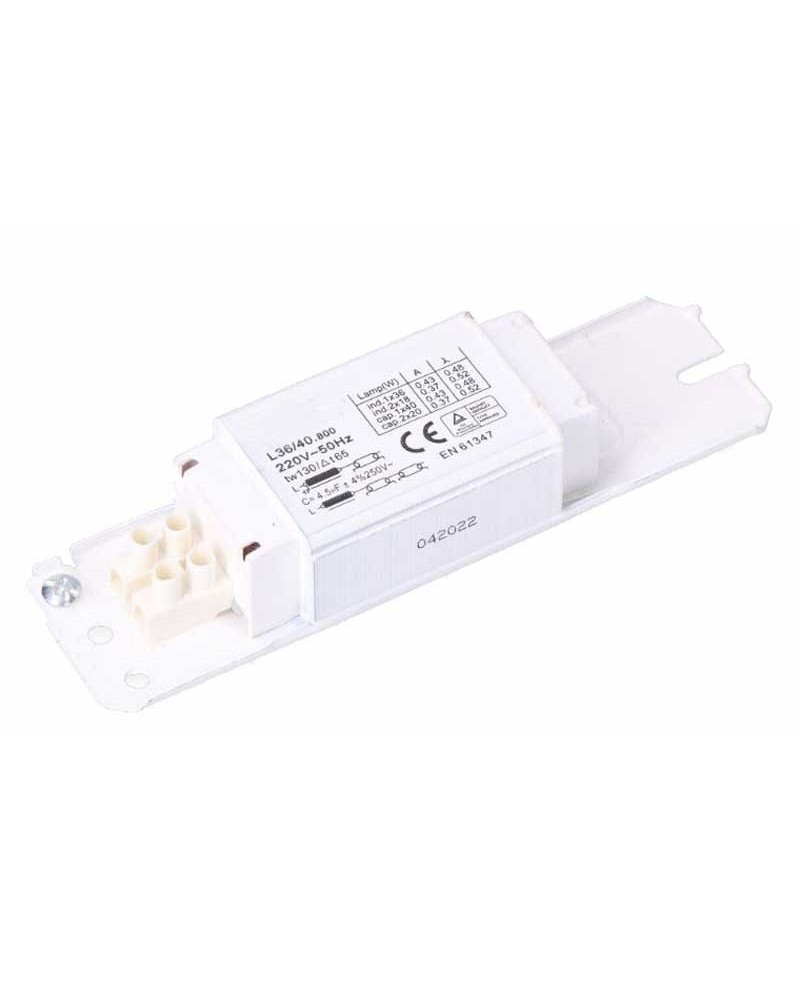 Ballast ballast for fluorescent tube 40W 220V