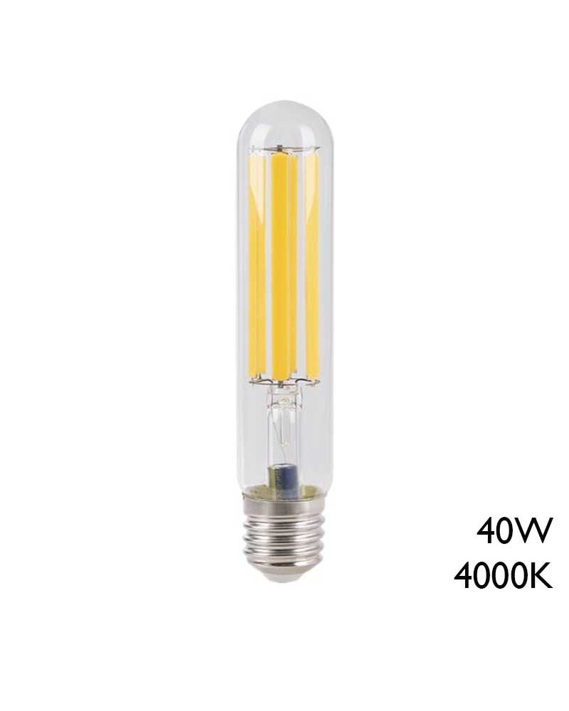 Bombilla Industrial alta luminosidad de filamentos T46 LED 40W 4000K E40