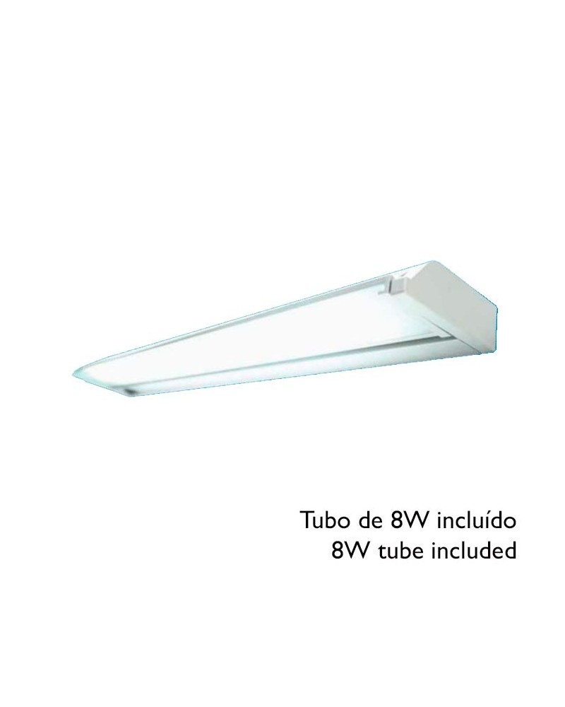 Screen for fluorescent tube included 8W T5 oscillating tekno 35.3cm