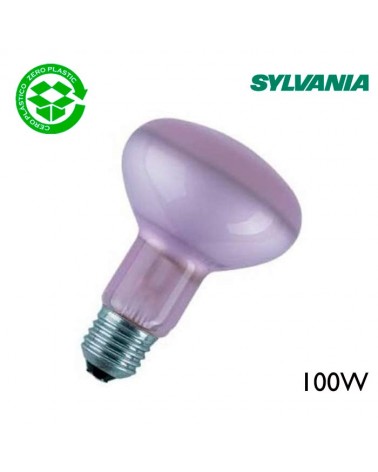 Lámpara bombilla Sylvania neodimio R95 100W E27 Claro R95 100W