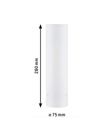 Pantalla 75mm Opal para colgante Paulmann