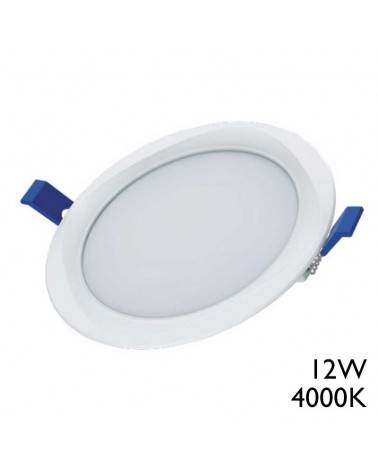 Foco downlight LED 12W 17cms IP40 4000K 120º