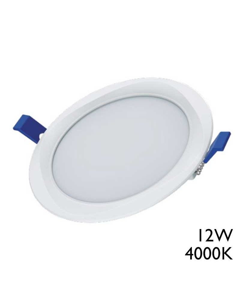 Foco downlight LED 12W 17cms IP40 4000K 120º