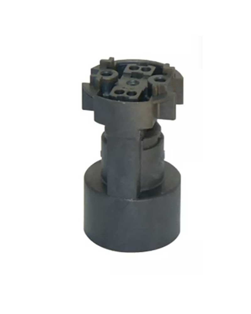 Portalámpara E14 Atornillado Negro