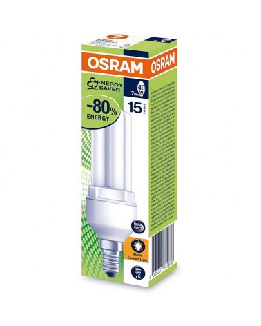 Osram 942876 Dulux Superstar Stick, 7 W/825 E14 cálida 2500K