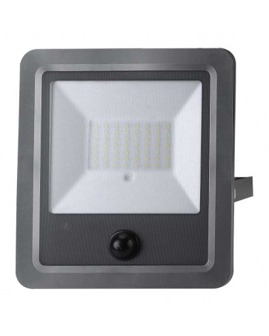 100W Solar Floodlight with 1200Lm Distance Sensor and Dimmable Remote Control Plate, IP65