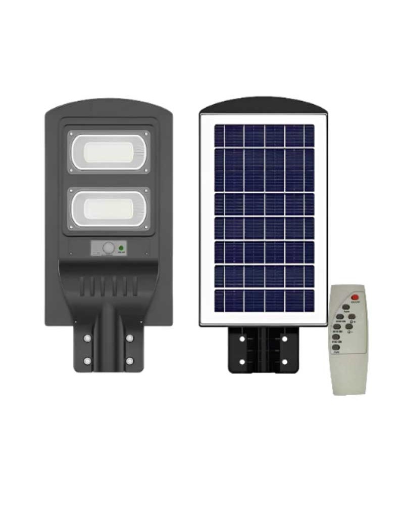 LED solar street light 23.5x49.5cm 40W 5000K with remote control