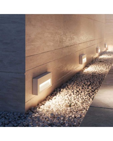 Surface-mounted wall light 5W LED 20cm white with 2700K / 3200K / 4000K.