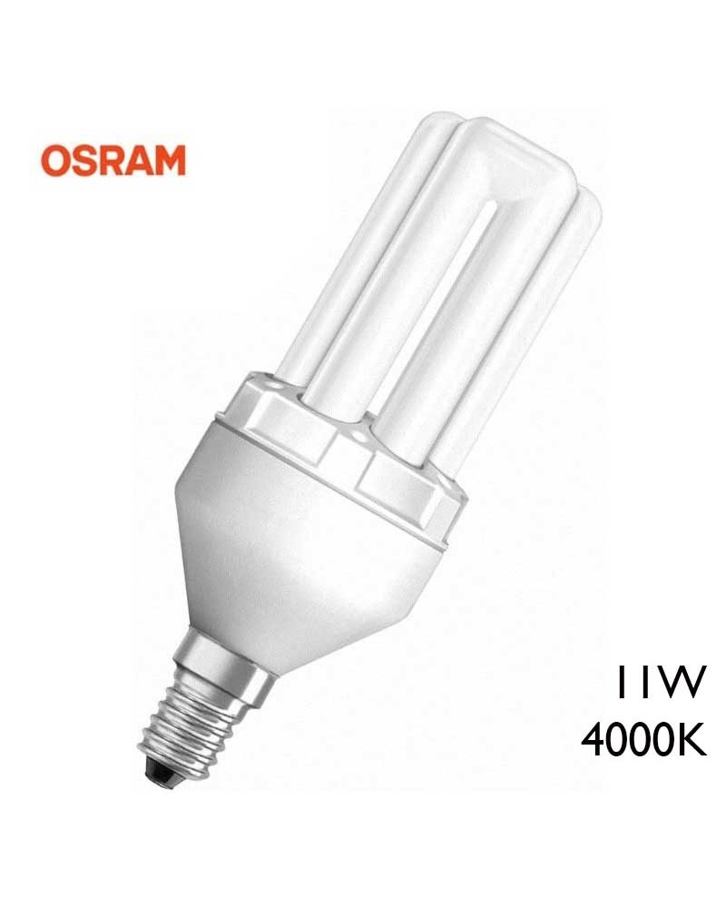 Bombilla OSRAM energy Saver 11W 840 4000K E14 luz neutra
