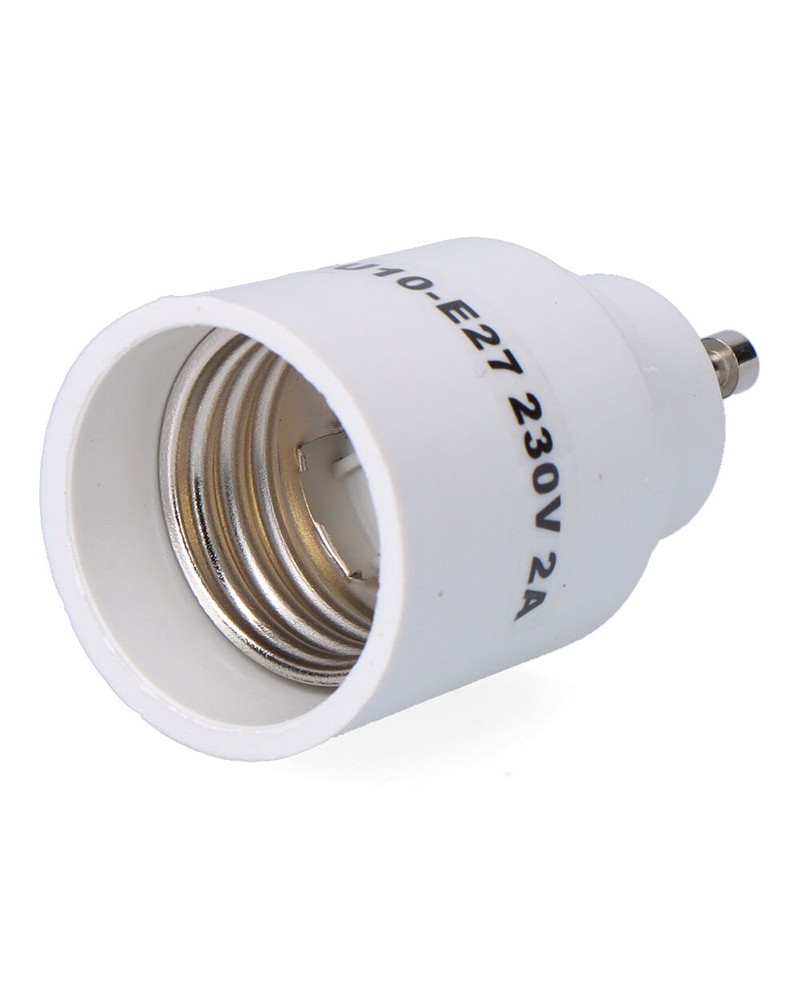 GU10 socket adapter to E27 socket