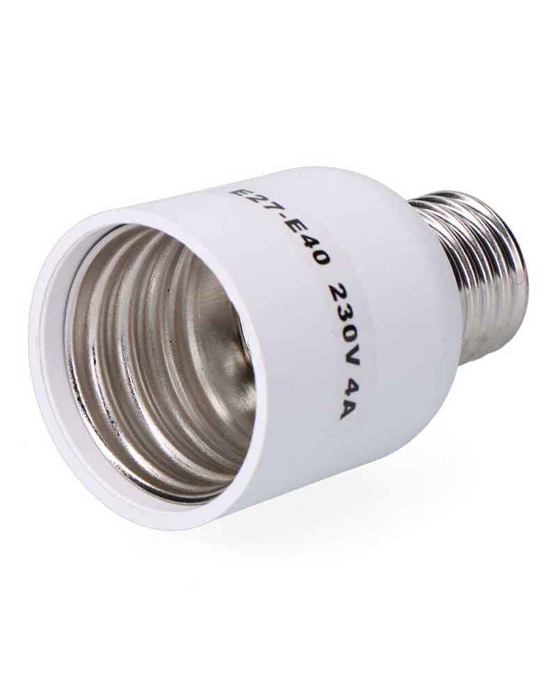 Portalámparas convertidor E40 a E27
