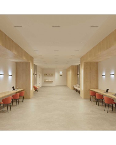 Linear LED Recessed Downlight 10W 30º 5 spotlights DALI Adjustable Light 2700K-6000K