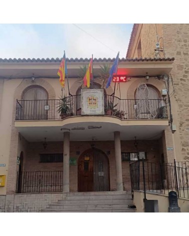 RGBW luminous loop figure, 2 meters, adjustable with remote control