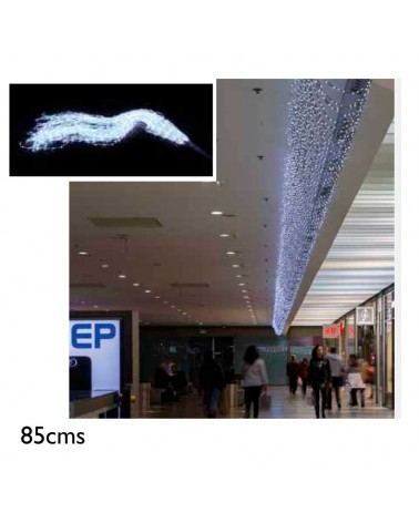 Cola de 640 LEDs IP44 40 tiras 85 cms 24V luz cálida ó fria
