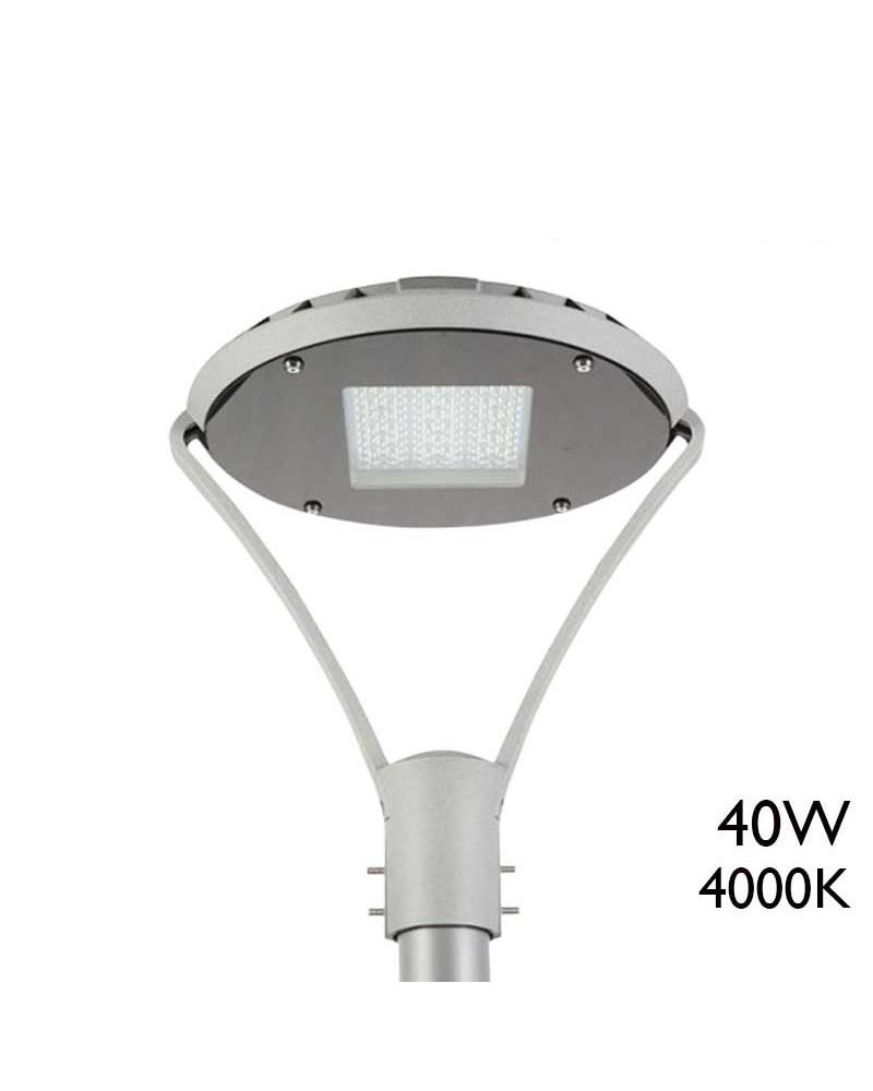 Light grey vertical lamp 40W - 0-10V 4000ºK lumiled plate PHILIPS 5200Lm