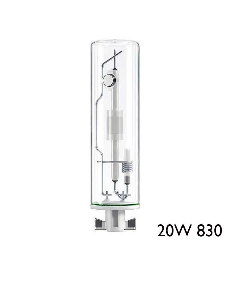 Philips MaSTER CDM-Tm Mini 20W/830 PGJ5 metal halide lamp with ceramic core