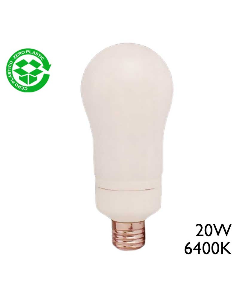 Standard 20W E27 6400K energy saving bulb