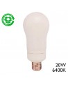 Standard 20W E27 6400K energy saving bulb