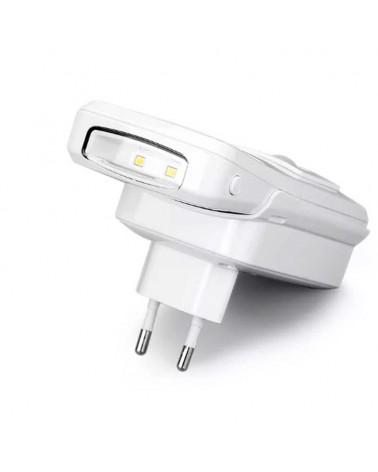 Sensor movimiento LED y linterna LED alto rendimiento con bateria