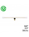 Linestra filamento LED 1800K 30x500mm. LED 5W E27 luz muy cálida