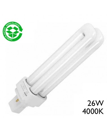 Lámpara PL-C 26W G24D-3 2 PIN 4000K