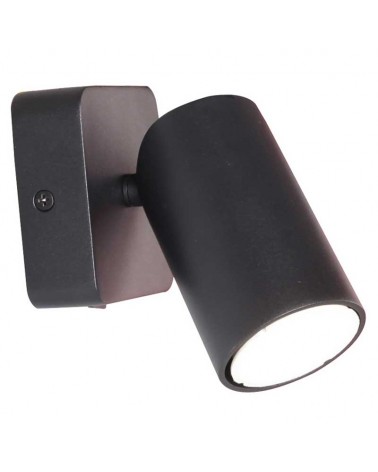 Wall lamp 80cm GU10 aluminum with switch on/off