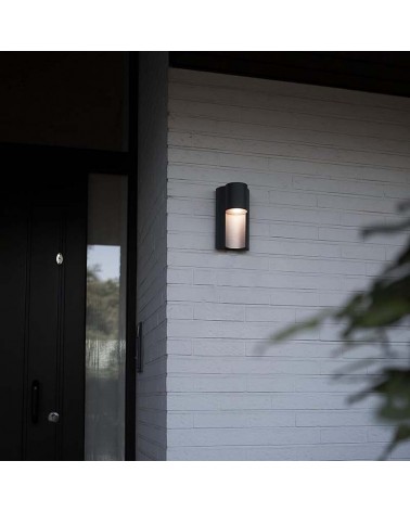 Lámpara de pared para exterior aluminio antracita GU10 moderno IP65