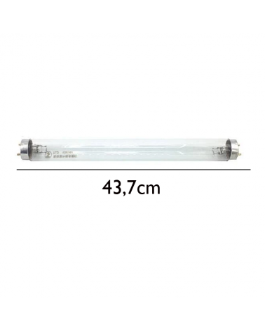 Germicidal tube 15W T8 G13 437mm G15T8