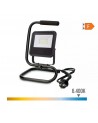 Foco LED 30W portátil con pie ajustable 2370Lm 6400K apto para exteriores IP65 22 x 21 x 32 cm