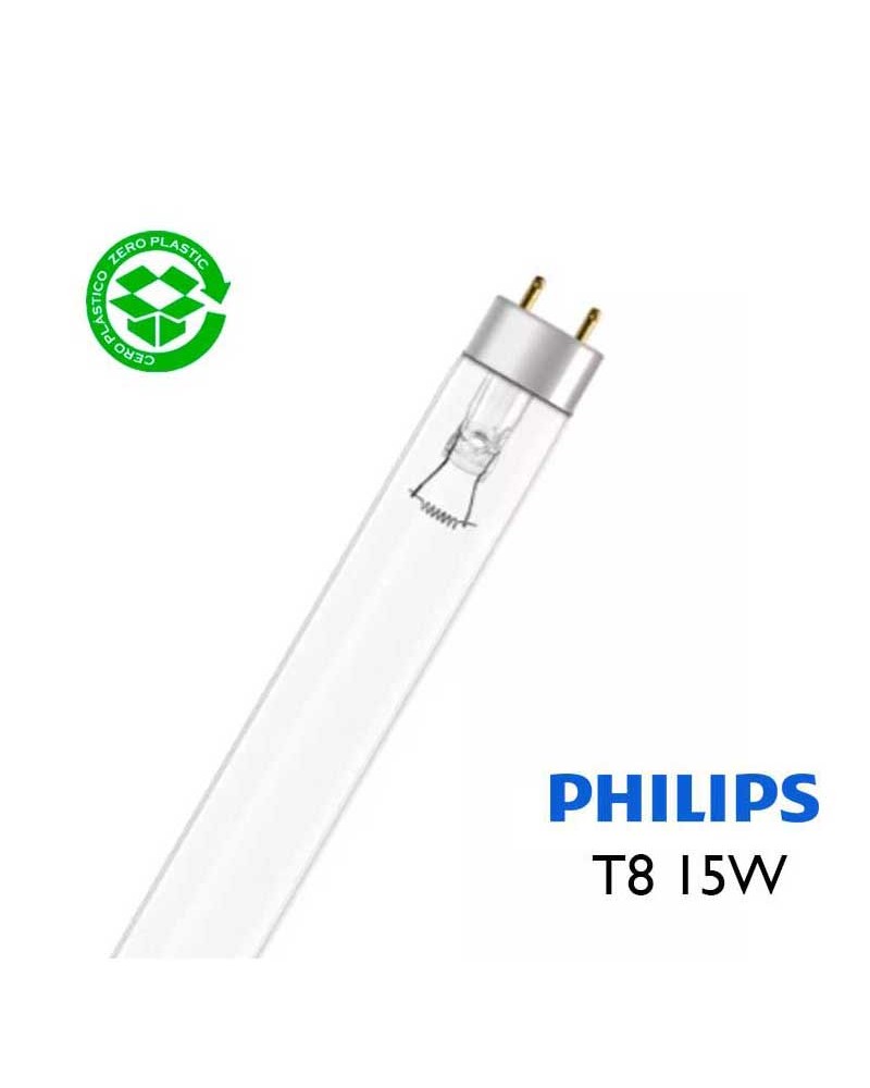PHILIPS Germicidal tube 15W T8 G13 438mm Philips TUV 15W SLV/25