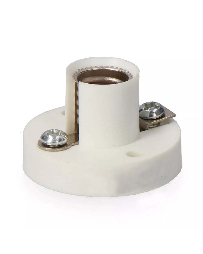 White E10 Mignonette lamp holder
