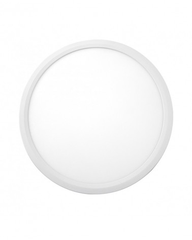 Plafón de superficie o empotrable blanco 23cm con LED integrado 18W CCT 3000K-4000K-6500K sensor de movimiento