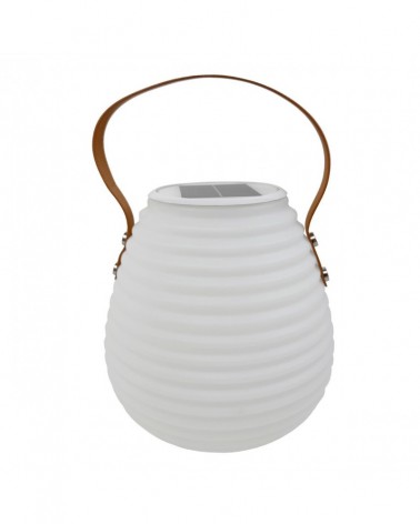 Lámpara de mesa portátil IP44 con batería recargable por carga solar LED 5W RGB