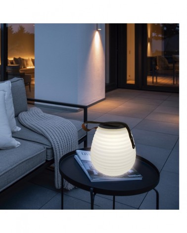 IP44 Portable Table Lamp with Solar Rechargeable Battery, 5W RGB LED