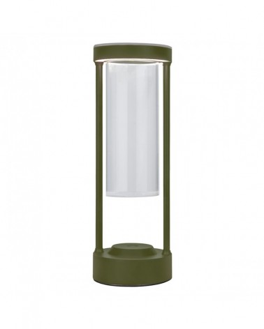 Portable LED Lamp 2W Rechargeable Battery 3000K 4500K 6000K Green