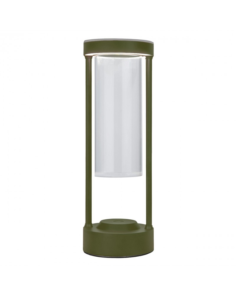 Portable LED Lamp 2W Rechargeable Battery 3000K 4500K 6000K Green