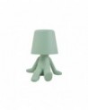 3W LED table lamp, green finish, 3000K 4000K 6000K, 180Lm, with rechargeable battery