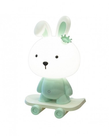 Children's LED table lamp, 3W, blue, 3000K, 180Lm, with dimmer switch