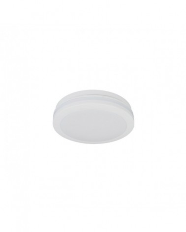 Round ceiling light 18cm LED 20W white finish IP54 3000K 4000K 6000K 1600Lm