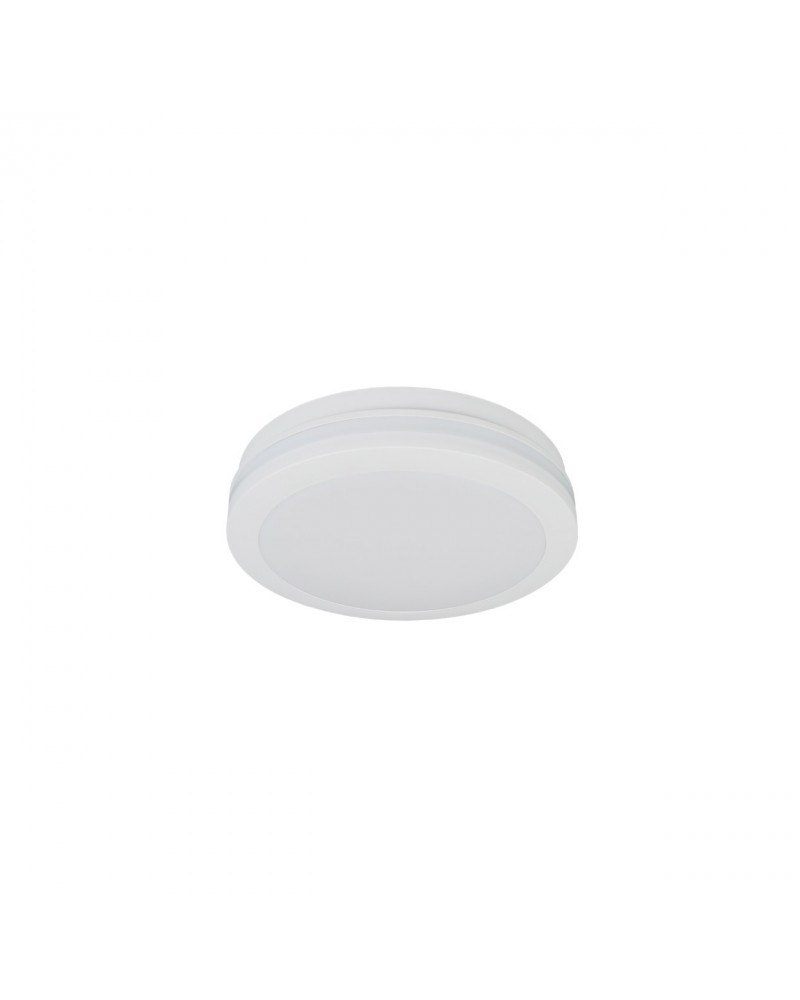 Round ceiling light 18cm LED 20W white finish IP54 3000K 4000K 6000K 1600Lm