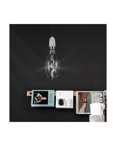 E27 LED Ellipse Bulb 8W Clear 880LM 4000K