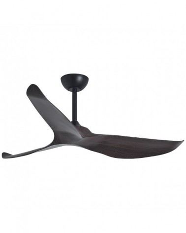 Ceiling fan without light 40W Ø132cm Minimalist DC motor adjustable black finish