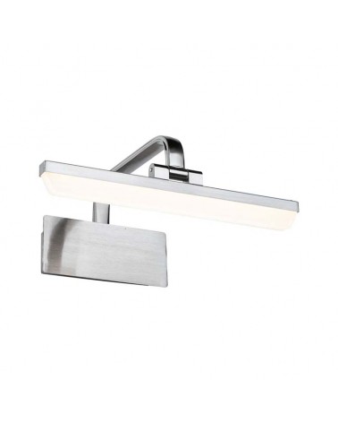Wall light 30cm 6W LED 3000K aluminium finish