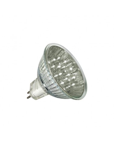 Dicroica de 20 LEDs Rojos 1W GU5,3 12V Ø51mm